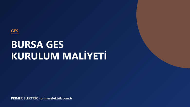 Bursa Güneş Enerjisi Kurulumu: Çatı Tipi GES Maliyeti Ne Kadar Tutar?